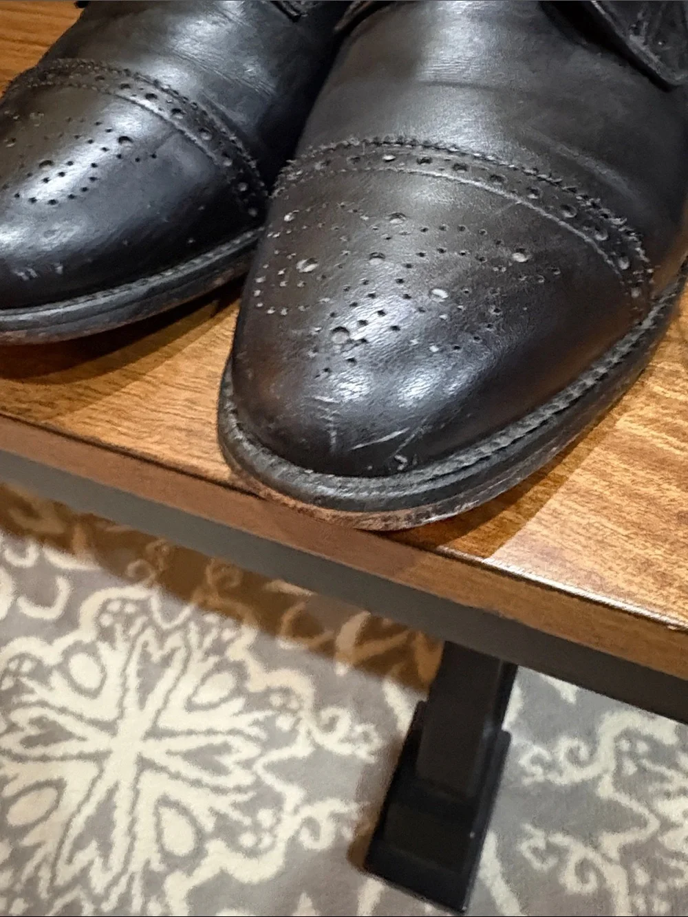 Allen Edmonds Sanford. Black. 9.5.